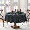 Threadmade Home Stowe Tartan Holiday Plaid Round Tablecloth, Green - 70"W x 70"L Round